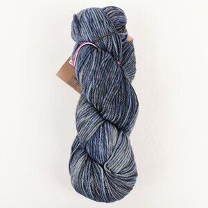 MadelineTosh Longrider DK Yarn Merino Nylon Blend 250 Yards Patched Indigo